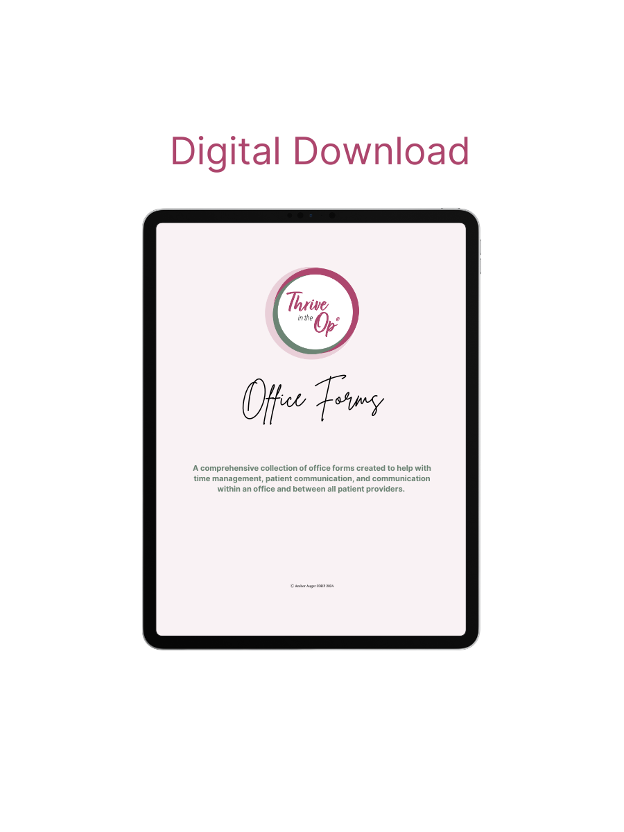 Instant Download: Customizable Office Form Templates | Time Management Collection