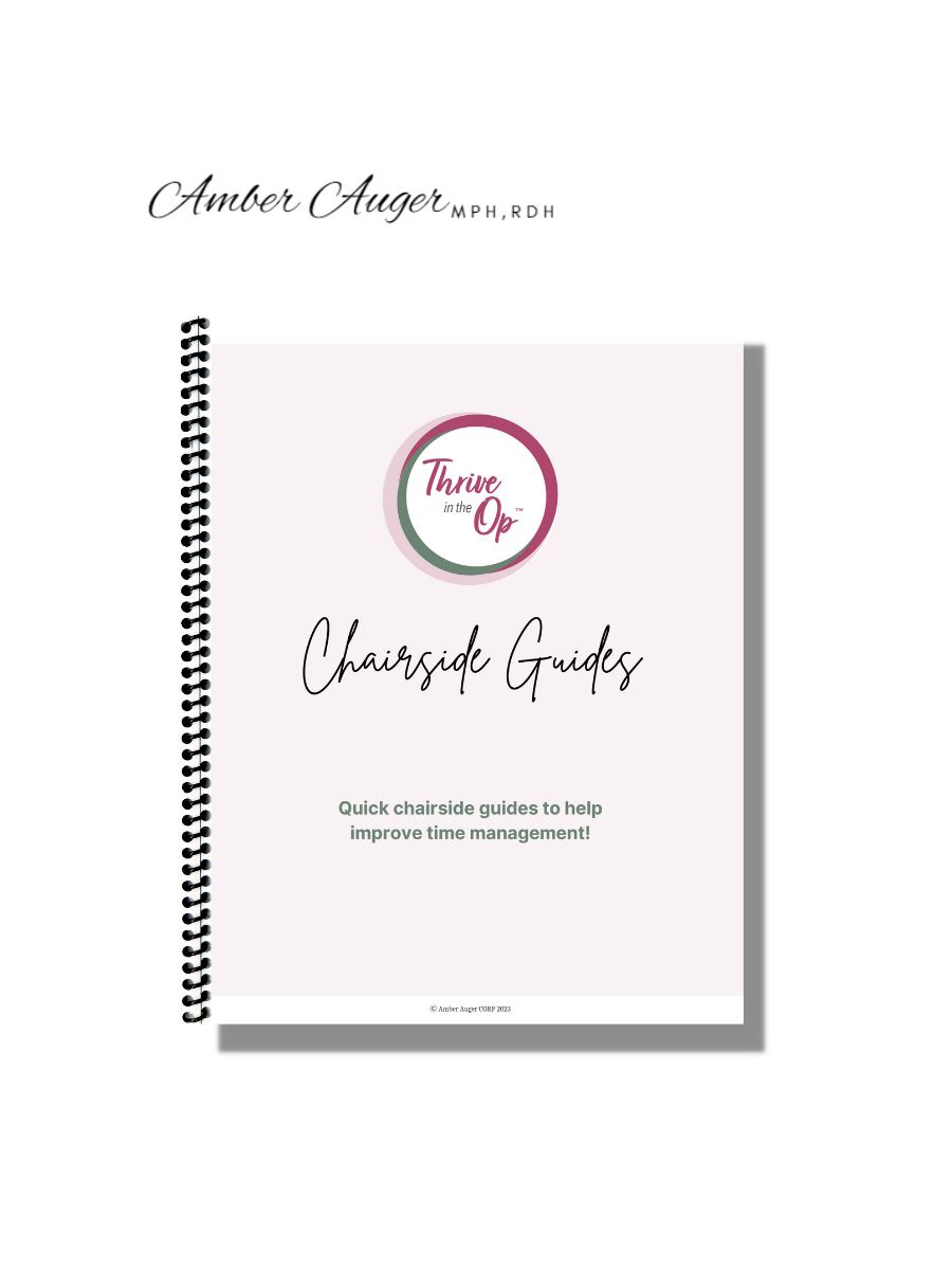 Chairside Laminated Book: RDH Codes, Perio Treatment Guide, and More!