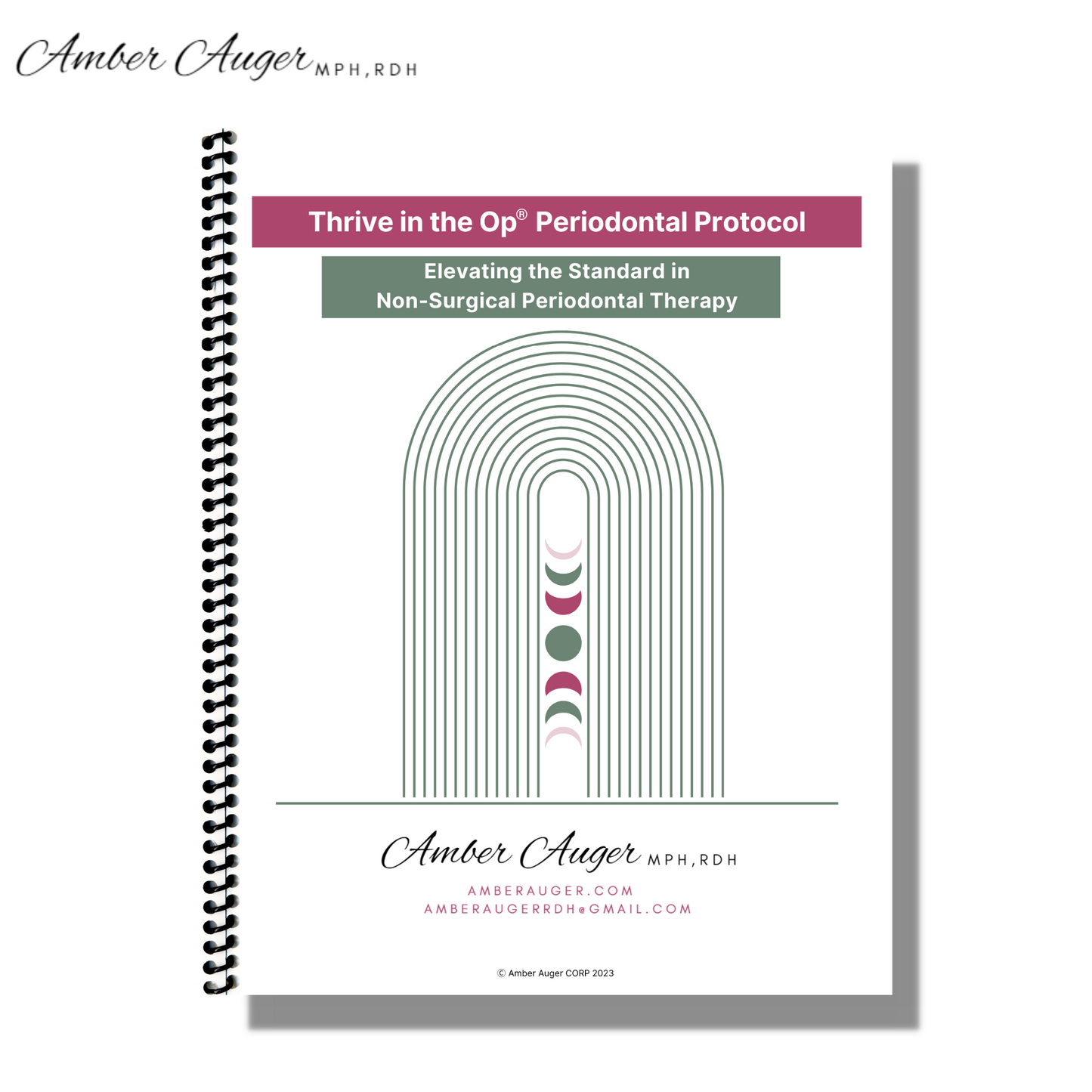 Thrive in the Op® Periodontal Protocol Workbook Printed and Bound