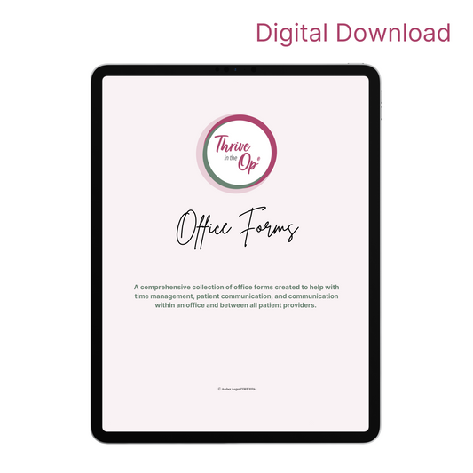 Instant Download: Customizable Office Form Templates | Time Management Collection